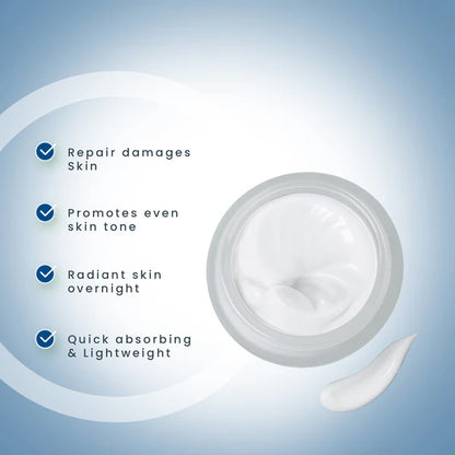 Lotus Herbal WhiteGlow Skin Brightening & Nourishing Night Cream 60GM