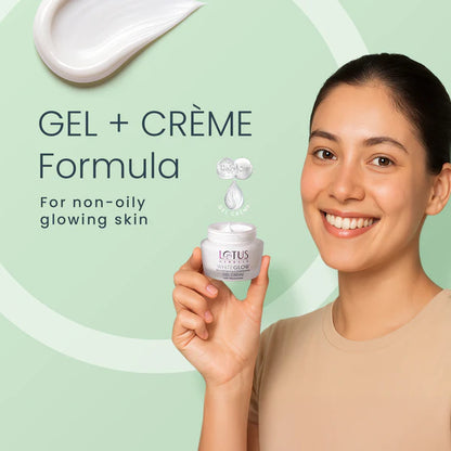 Lotus Herbal WhiteGlow Skin brightening Gel Creme SPF 25 PA+++ 60g