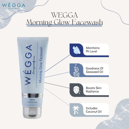 Wégga Morning Glow Facewash 100ml
