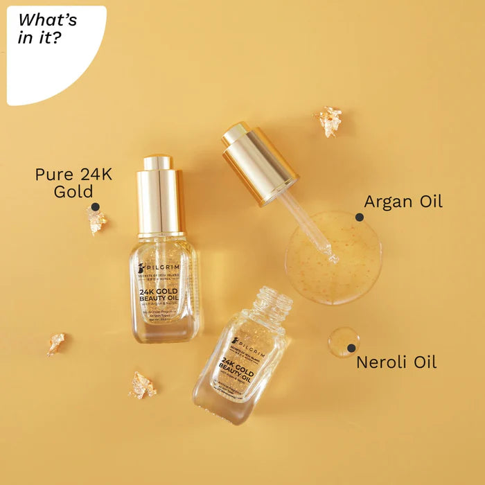 PILGRIM 24 K GOLD BEAUTY OIL