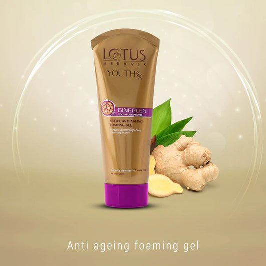 Lotus Herbal YouthRx Active Anti Ageing Foaming Gel | 100g