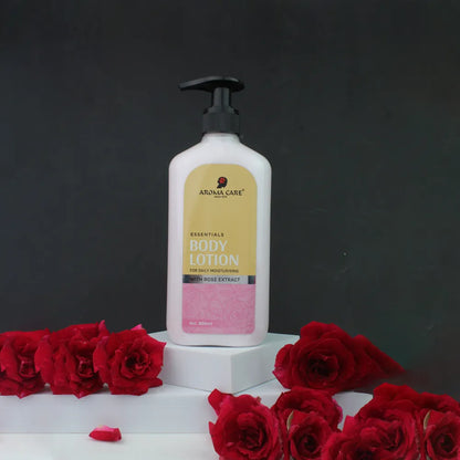 AROMA CARE ROSE EXTRACT BODY LOTION 300ML
