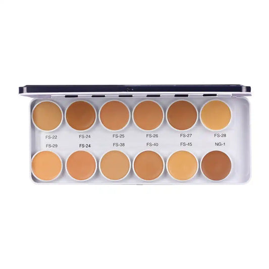 C2P Pro Cover & Conceal Supra Base Foundation Palette (Metal)