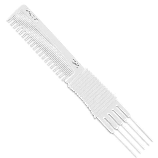 Vega Carbon Fork Comb-White Line