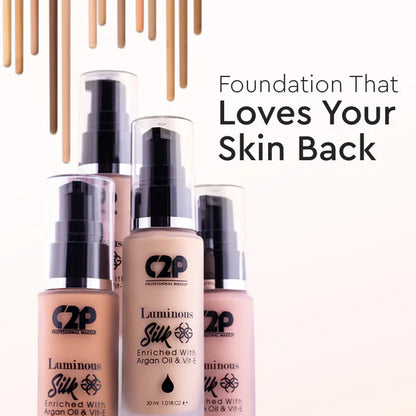 C2P LUMINOUS SILK FOUNDATION