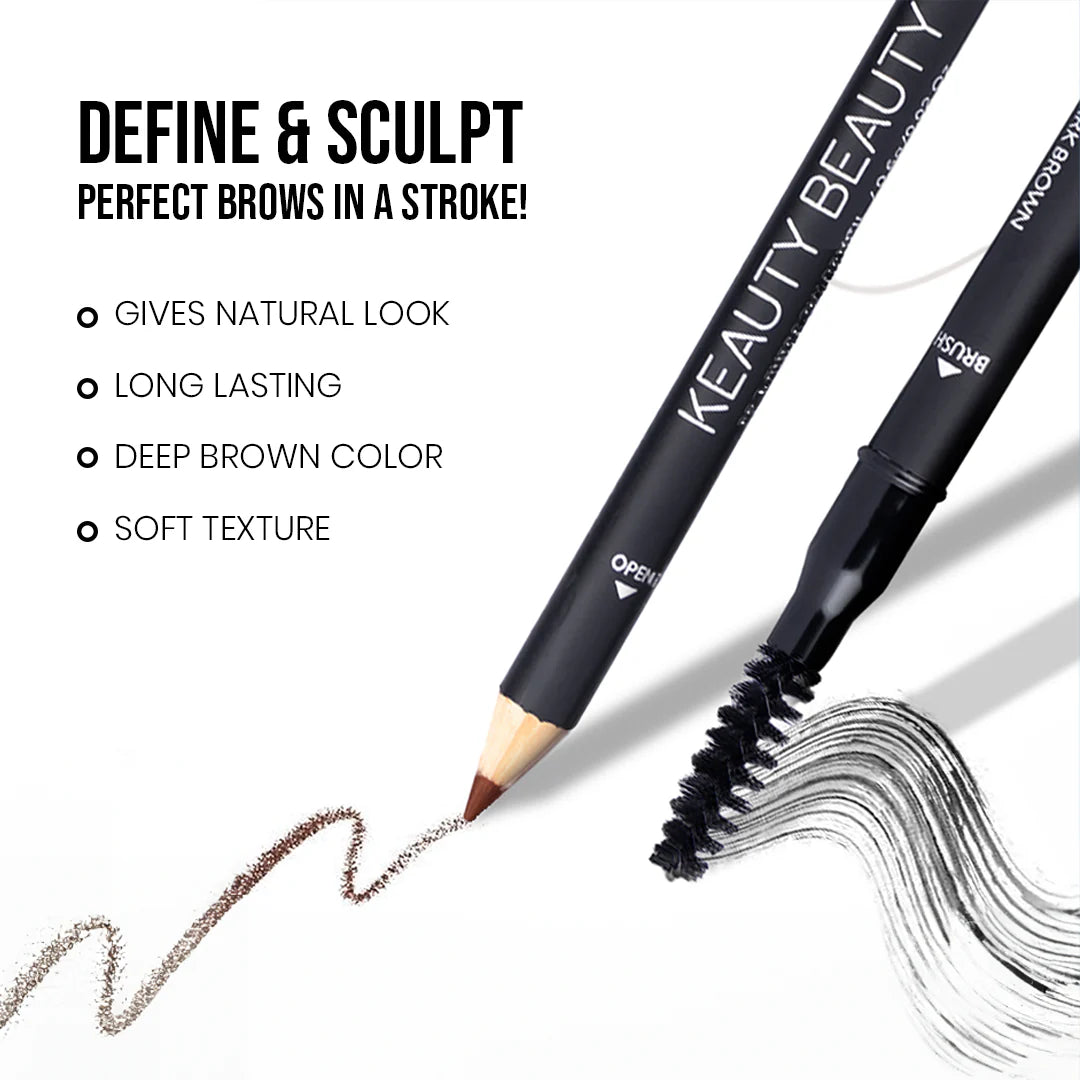 KEAUTY BEAUTY DARK BROWN DIFINING PENCIL