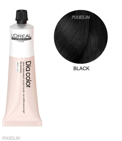 L'oreal Professionnel Dia Richesse Ammonia Free Colour 1 Natural Black (50ml)