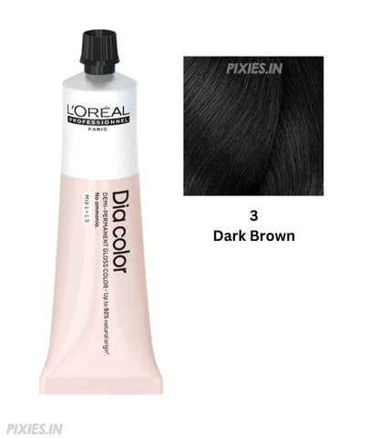 L'oreal Professionnel Dia Richesse Ammonia Free Colour 3 Dark Brown (50ml)
