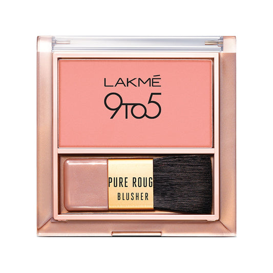 Lakme 9 To 5 Pure Rouge Blusher - Nude Flush