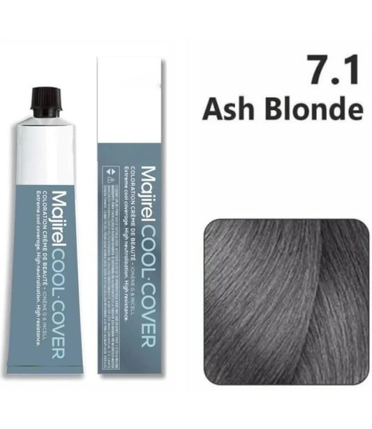 L'oreal Professionnel Paris Majirel Cool Cover - 7.1 (Ash Blonde)