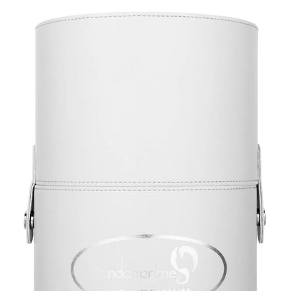 London Prime Cosmetics Brush Holder Cylinder Shaped - White (Large)