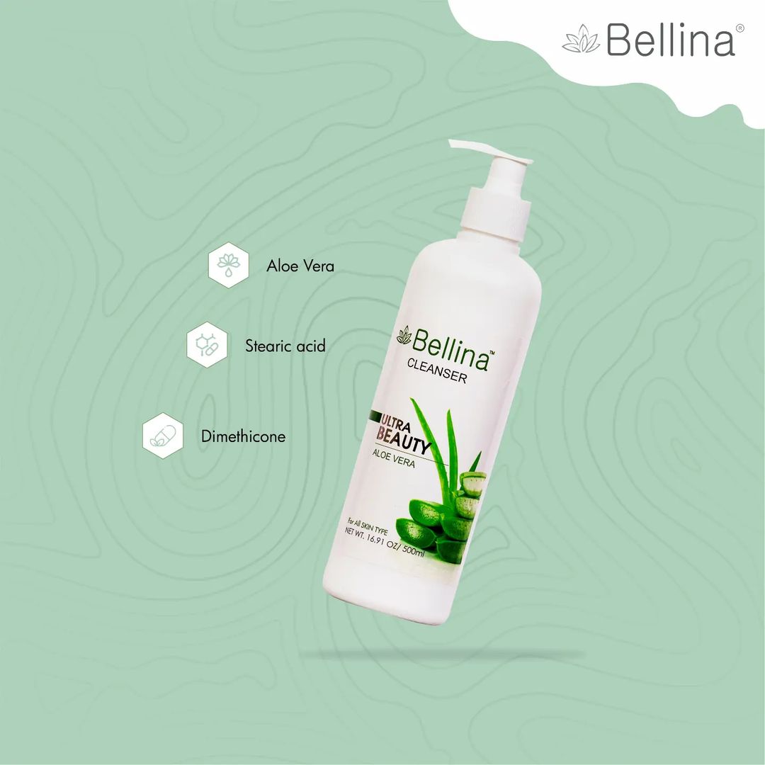 Bellina Aloe Vera Cleanser-500ml