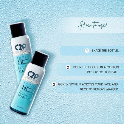 C2P ULTRA HD DUAL PHASE EYE & LIP MAKEUP REMOVER