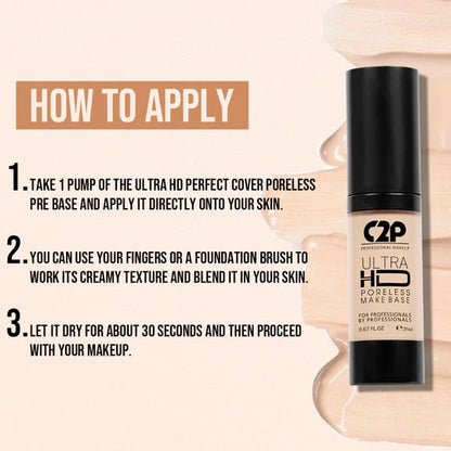 C2P ULTRA HD PERFECT COVER PORELESS PRE BASE