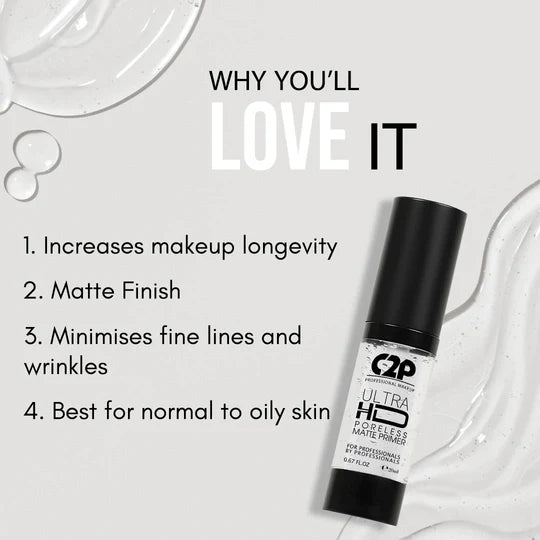 C2P ULTRA HD PORELESS MATT PRIMER 20ML