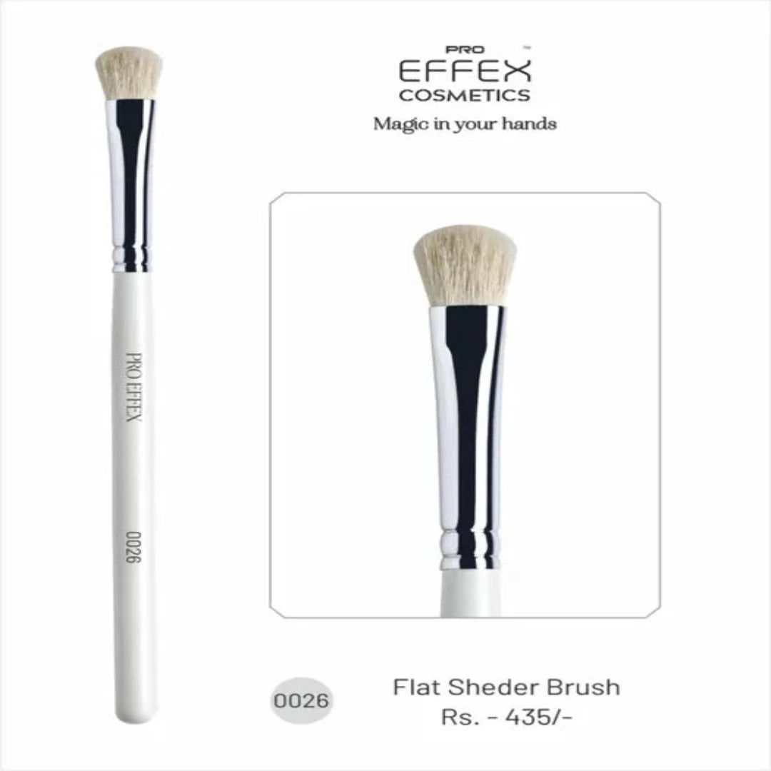 Pro Effex Flat Shader Brush In Real Hair Brush (No. 0026)