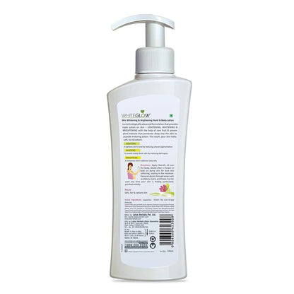 Lotus Herbal Whiteglow Skin Whitening & Brightening Hand & Body Lotion Spf 25 Pa+++ (300ml)