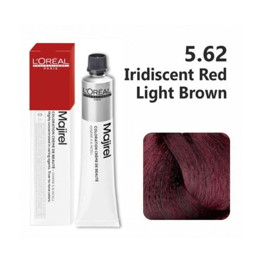 L'oreal Professionnel Paris Majirel - 5.62 (Iridiscent Red Light Blonde)