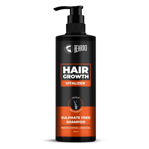 Beardo Hair Growth Sulphate Free Shampoo 200ml